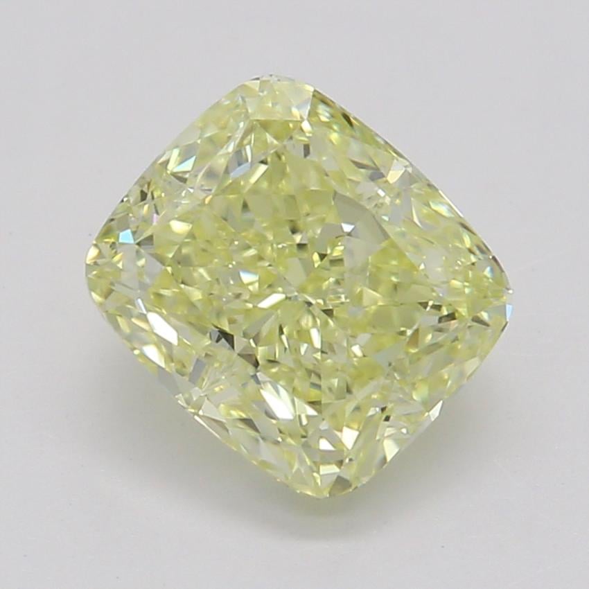 1.01 Ct. Fancy Yellow Cushion Diamond