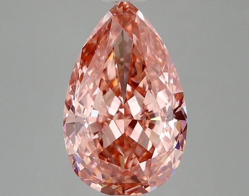 3.25 Ct. Fancy Pink Pear Lab Grown Diamond