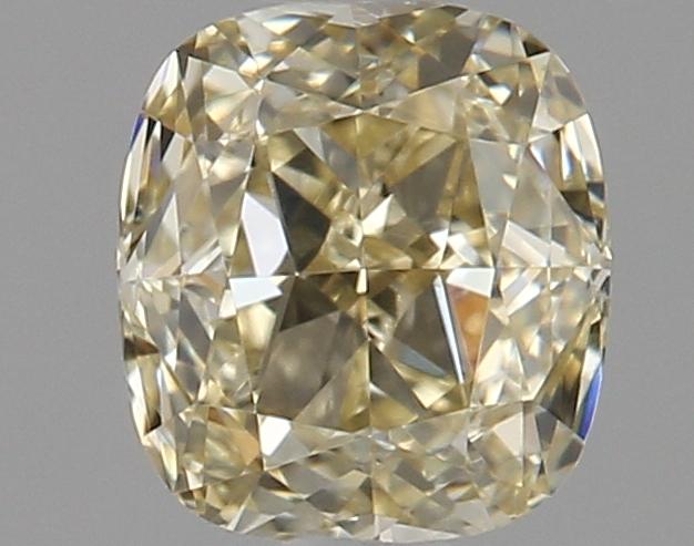 0.72 Ct. Fancy Light Brownish Yellow Cushion Diamond