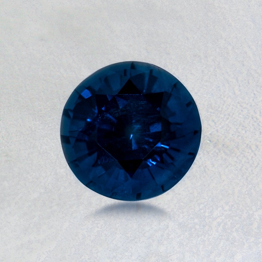 5.5mm Blue Round Sapphire