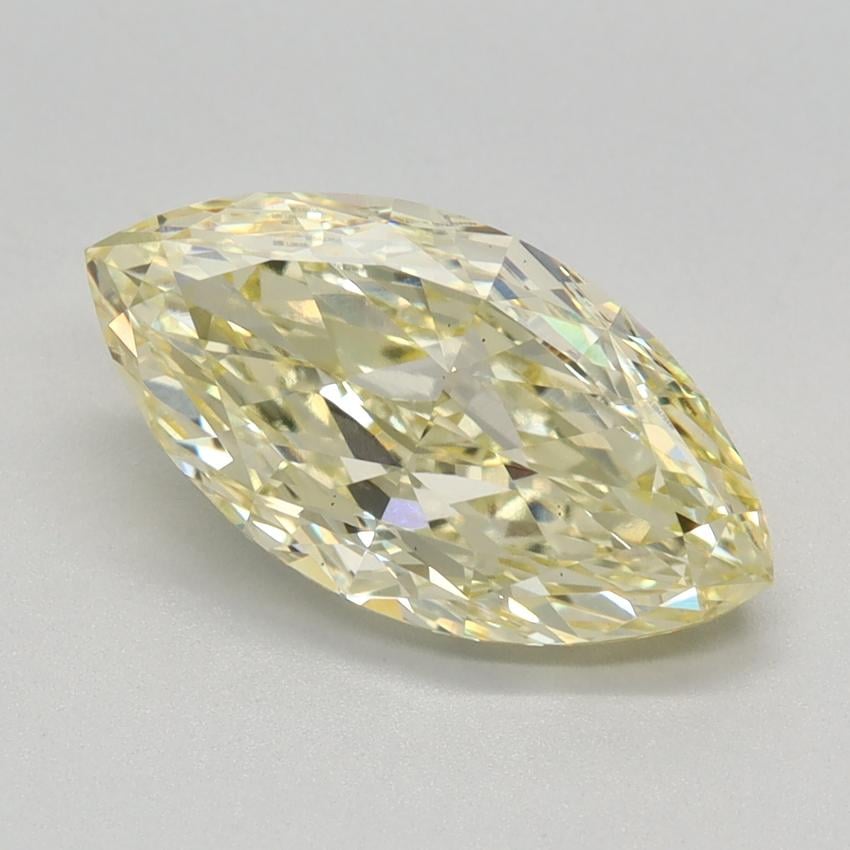 2.12 Ct. Fancy Yellow Marquise Lab Grown Diamond
