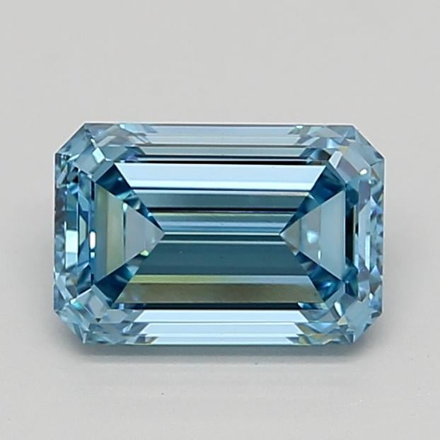 1.92 Ct. Fancy Vivid  Blue Emerald Lab Grown Diamond