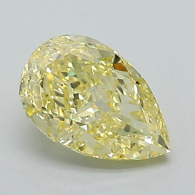 1.06 Ct. Fancy Yellow Pear Lab Grown Diamond