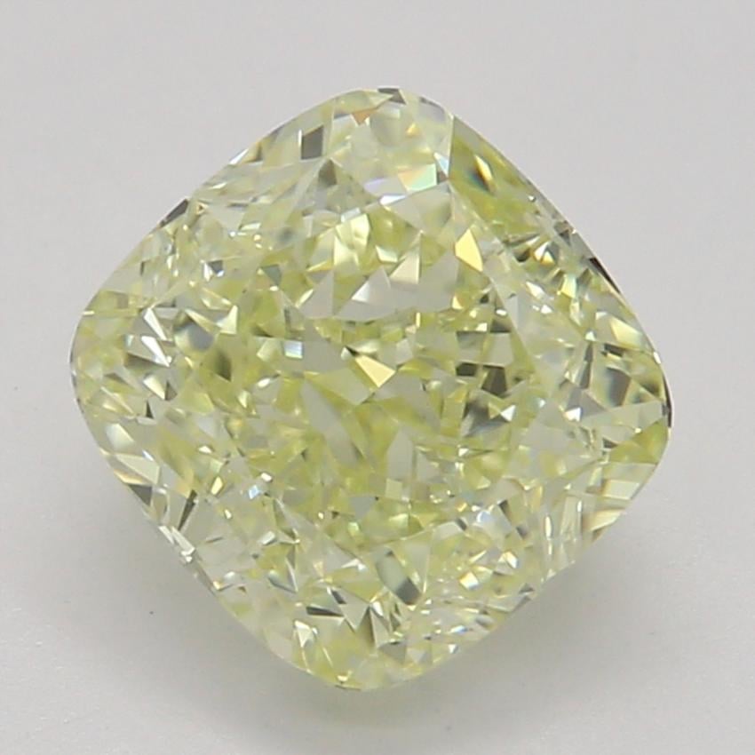 1.00 Ct. Fancy Light Yellow Cushion Diamond