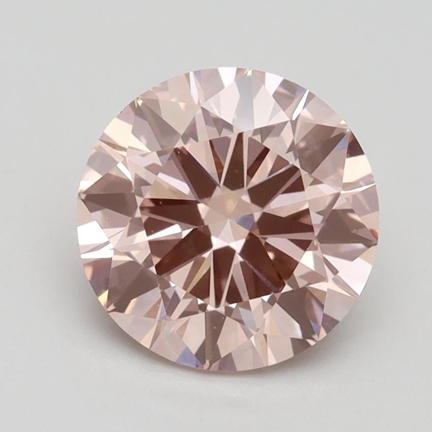 2.15 Ct. Fancy Pink Round Lab Grown Diamond