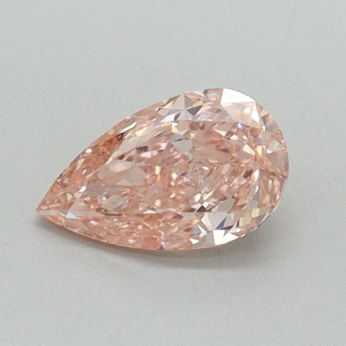 0.53 Ct. Fancy Vivid Pink Pear Lab Grown Diamond