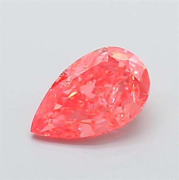 1.81 Ct. Fancy Vivid  Pink Pear Lab Grown Diamond