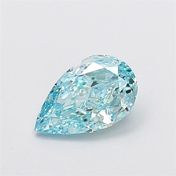 1.05 Ct. Fancy Vivid Blue Pear Lab Grown Diamond