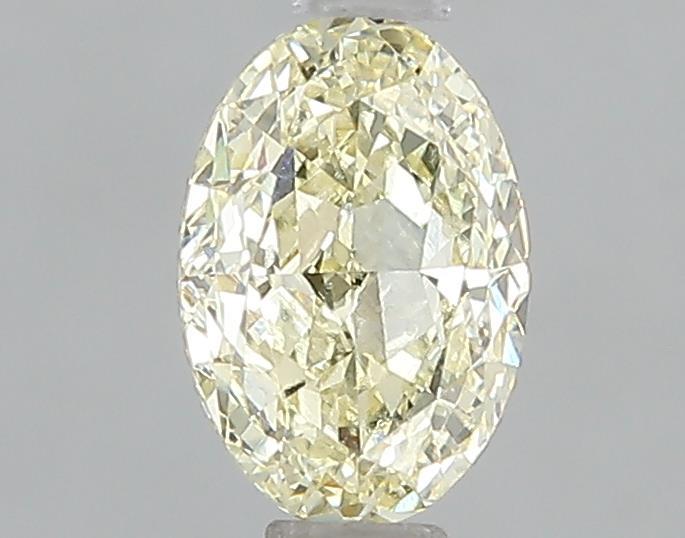 1.01 Ct. Fancy Light Yellow Oval Lab Grown Diamond