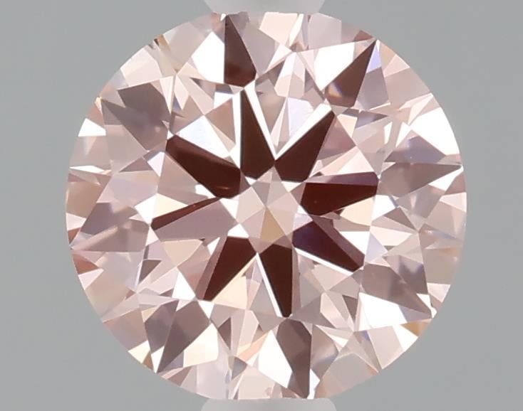 0.81 Ct. Fancy Intense Pink Round Lab Grown Diamond
