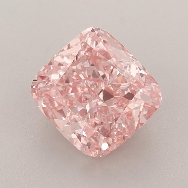 1.52 Ct. Fancy Pink Cushion Lab Grown Diamond