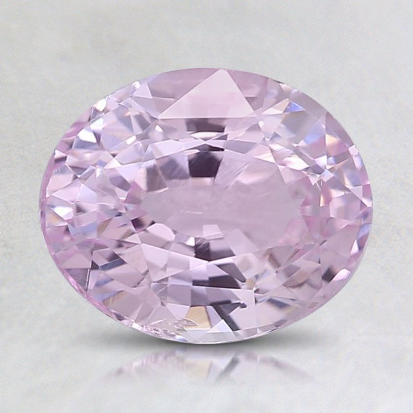 8.2x6.7mm Pink Oval Sapphire