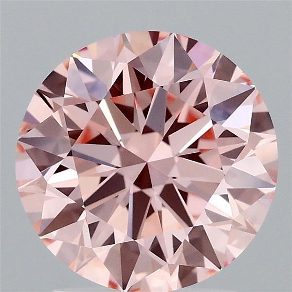 2.23 Ct. Fancy Intense Pink Round Lab Grown Diamond