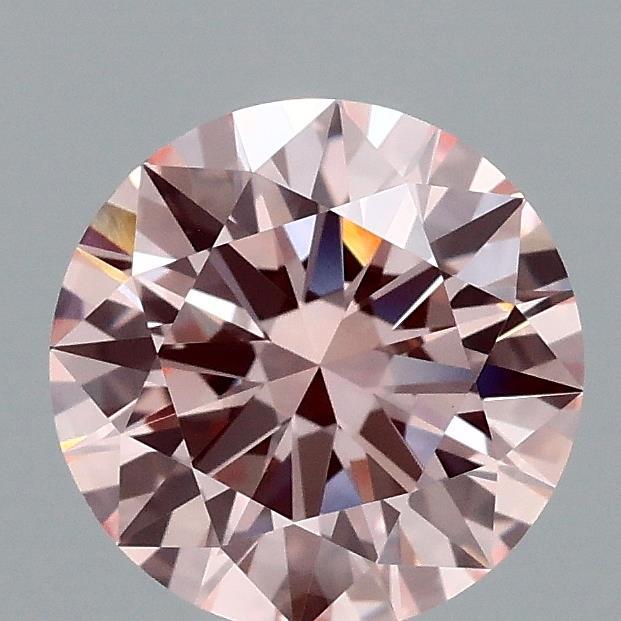 1.38 Ct. Fancy Intense Pink Round Lab Grown Diamond