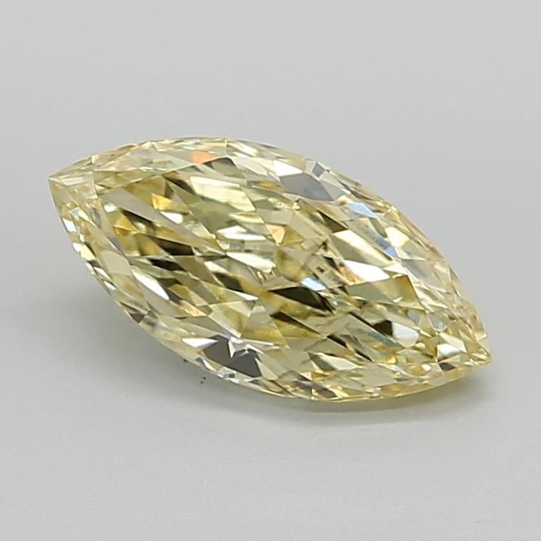 2.01 Ct. Fancy  Yellow Marquise Lab Grown Diamond