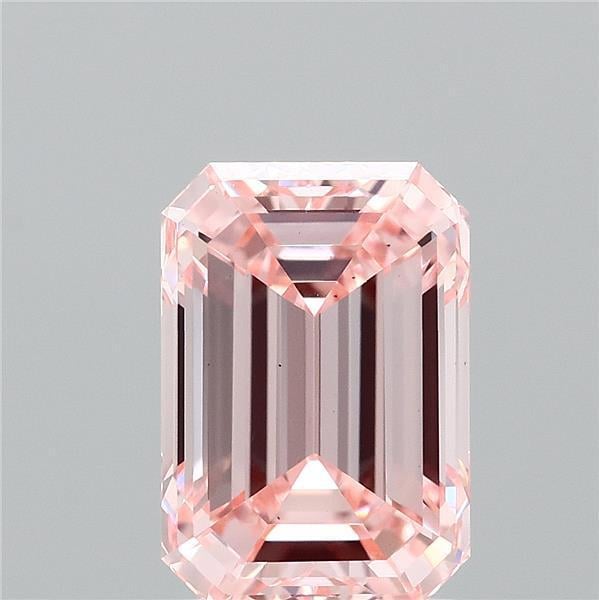 1.49 Ct. Fancy Intense Pink Emerald Lab Grown Diamond
