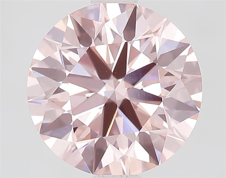 1.9 Ct. Fancy Pink Round Lab Grown Diamond
