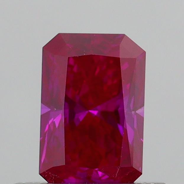0.51 Ct. Fancy Vivid Pink Radiant Lab Grown Diamond