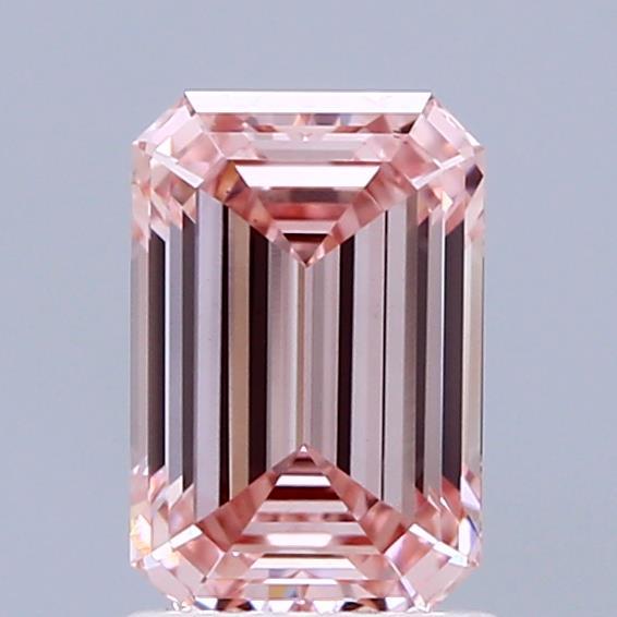 1.41 Ct. Fancy Intense Pink Emerald Lab Grown Diamond