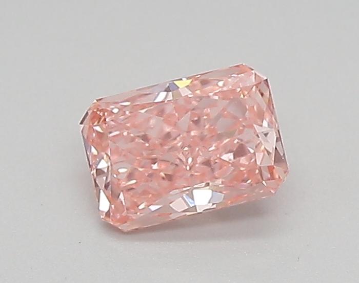 0.45 Ct. Fancy Pink Radiant Lab Grown Diamond