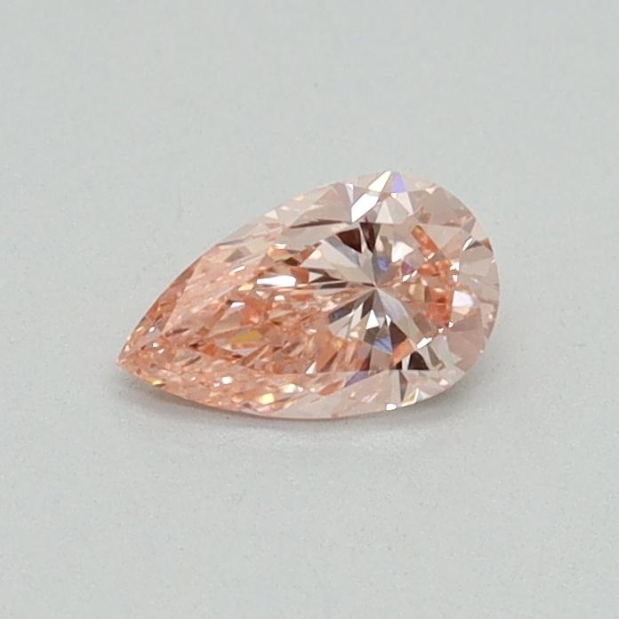 0.30 Ct. Fancy Vivid Pink Pear Lab Grown Diamond