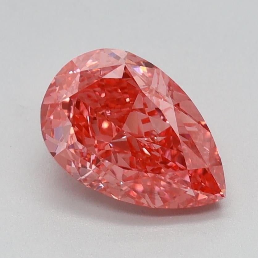 1.25 Ct. Fancy Vivid Pink Pear Lab Grown Diamond