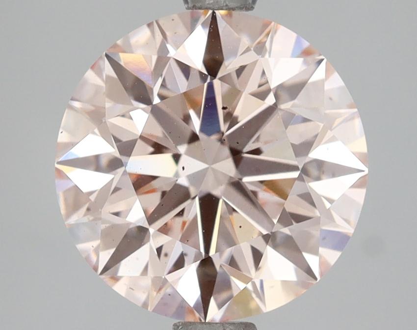 3.19 Ct. Fancy Pink Round Lab Grown Diamond