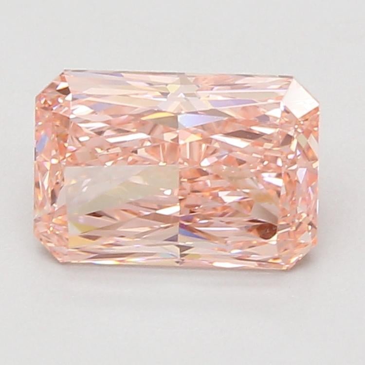 3.09 Ct. Fancy Vivid Pink Radiant Lab Grown Diamond