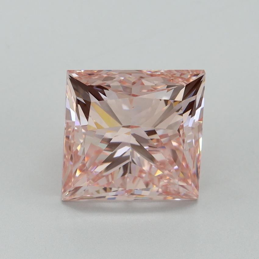 5.01 Ct. Fancy Intense Pink Princess Lab Grown Diamond