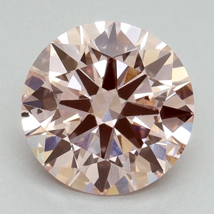 1.84 Ct. Fancy Intense Pink Round Lab Grown Diamond