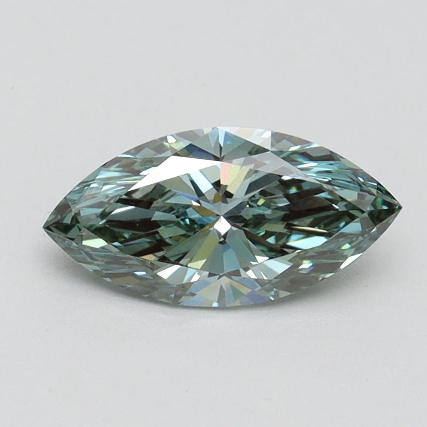 1.01 Ct. Fancy Intense Green Marquise Lab Grown Diamond