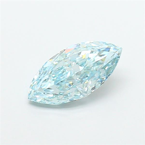 1.05 Ct. Fancy Vivid Blue Marquise Lab Grown Diamond