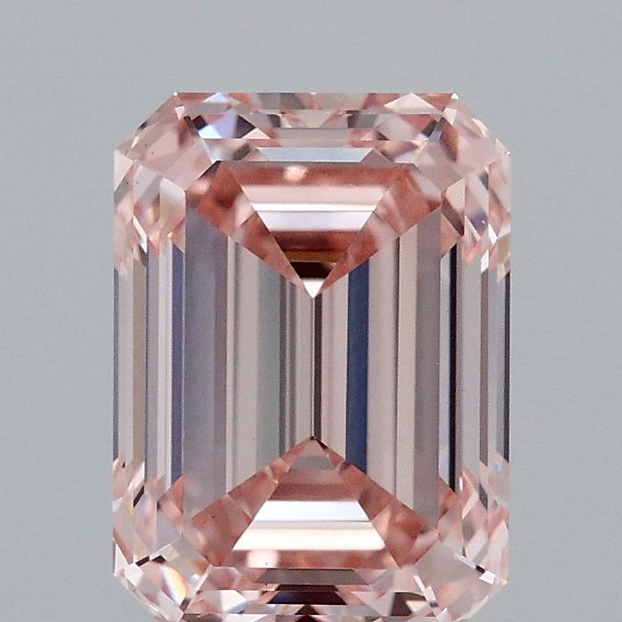 2.01 Ct. Fancy Pink Emerald Lab Grown Diamond