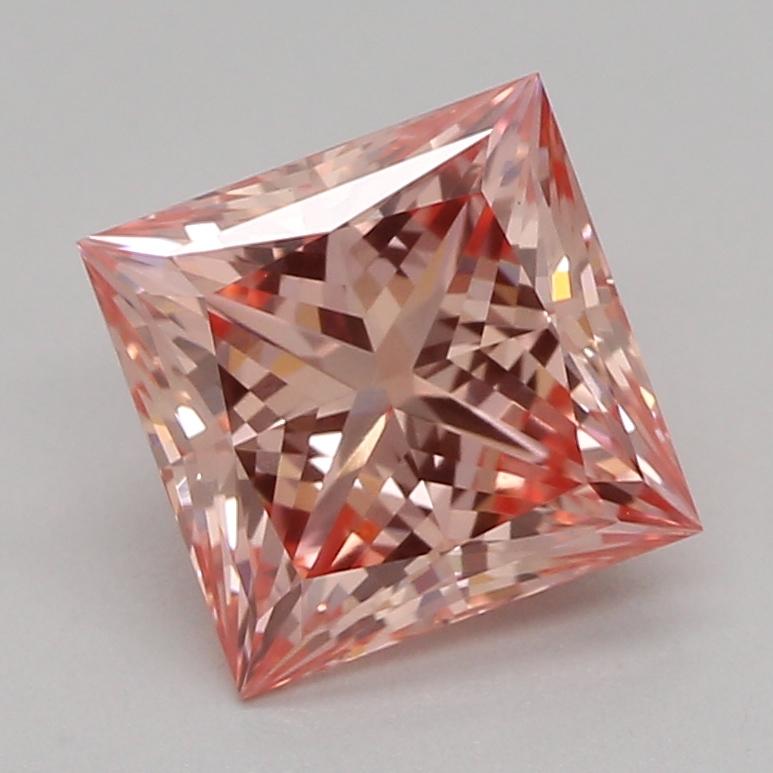 1.03 Ct. Fancy Intense Pink Princess Lab Grown Diamond