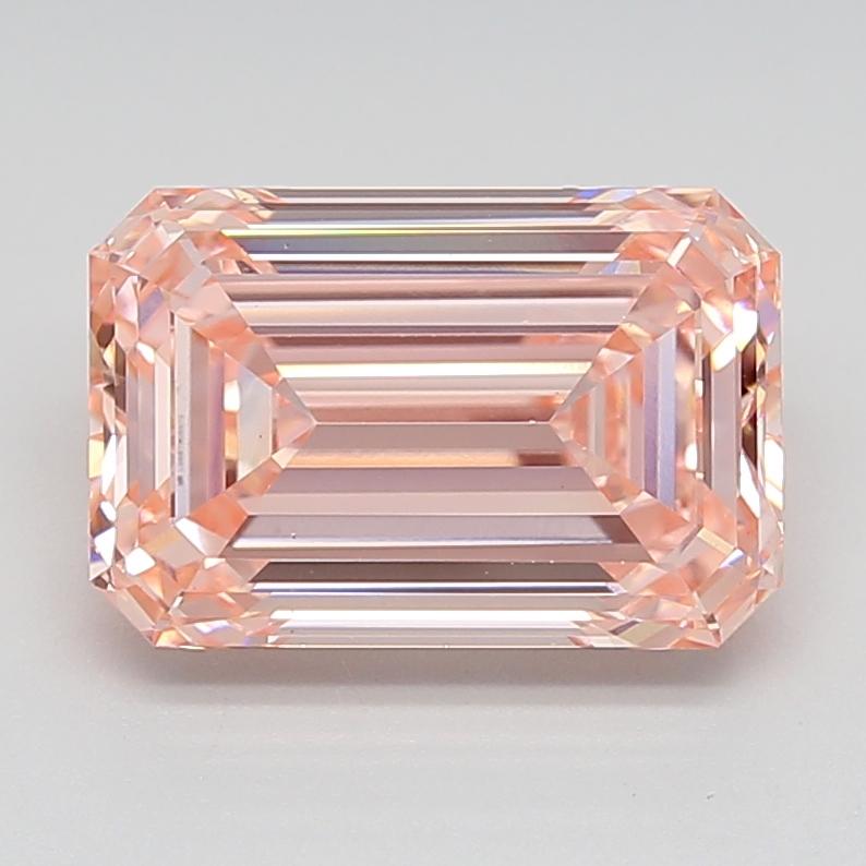 5.00 Ct. Fancy Intense  Pink Emerald Lab Grown Diamond