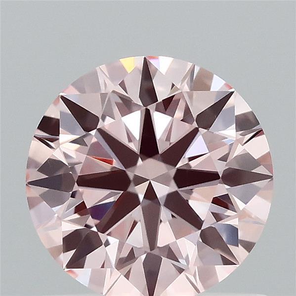 0.91 Ct. Fancy Intense  Pink Round Lab Grown Diamond
