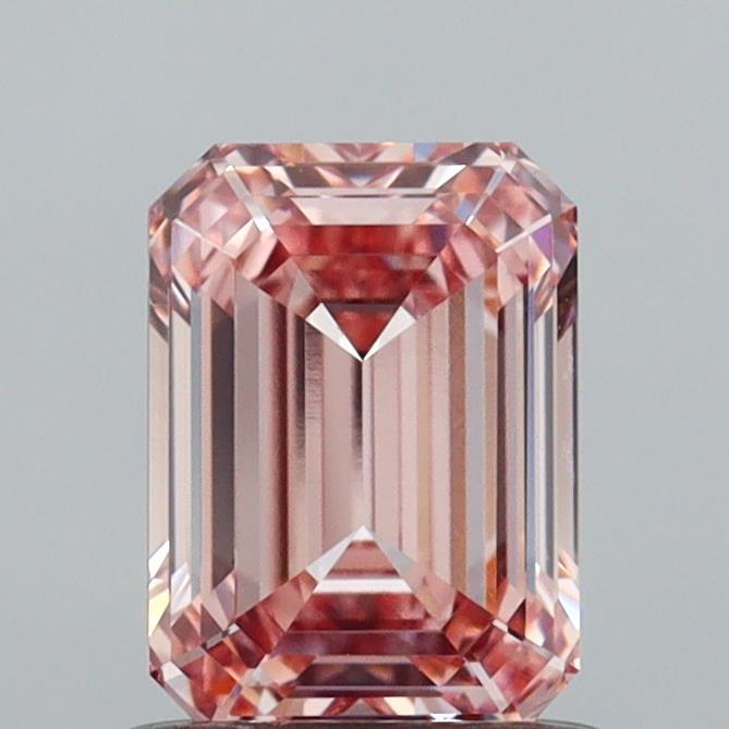 1.00 Ct. Fancy Intense  Pink Emerald Lab Grown Diamond