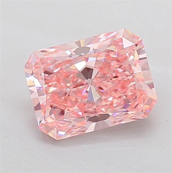 1.79 Ct. Fancy Vivid Pink Radiant Lab Grown Diamond