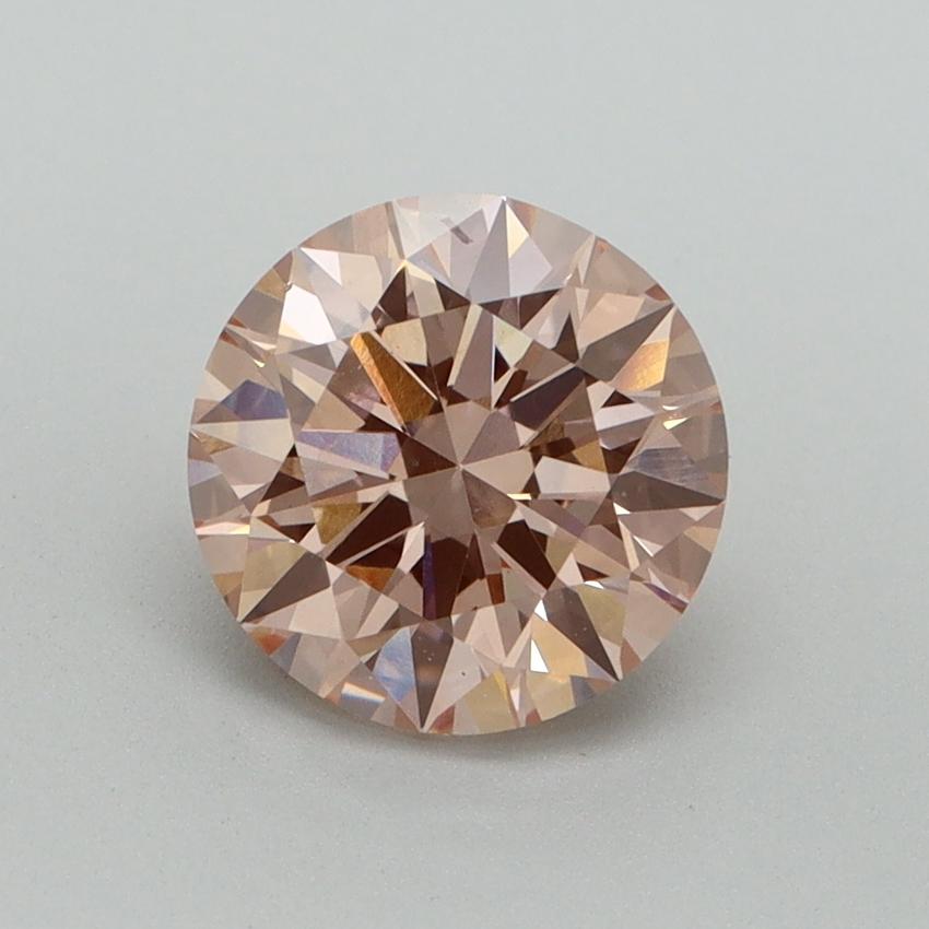 1.61 Ct. Fancy Intense Pink Round Lab Grown Diamond