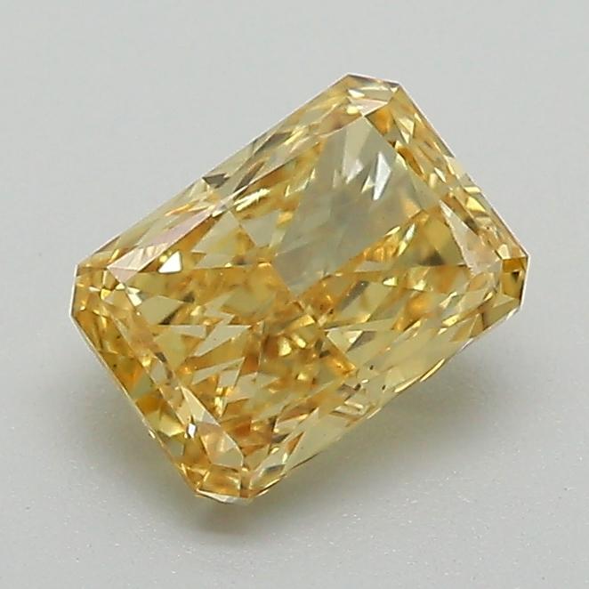 1.04 Ct. Fancy Yellow Radiant Lab Grown Diamond