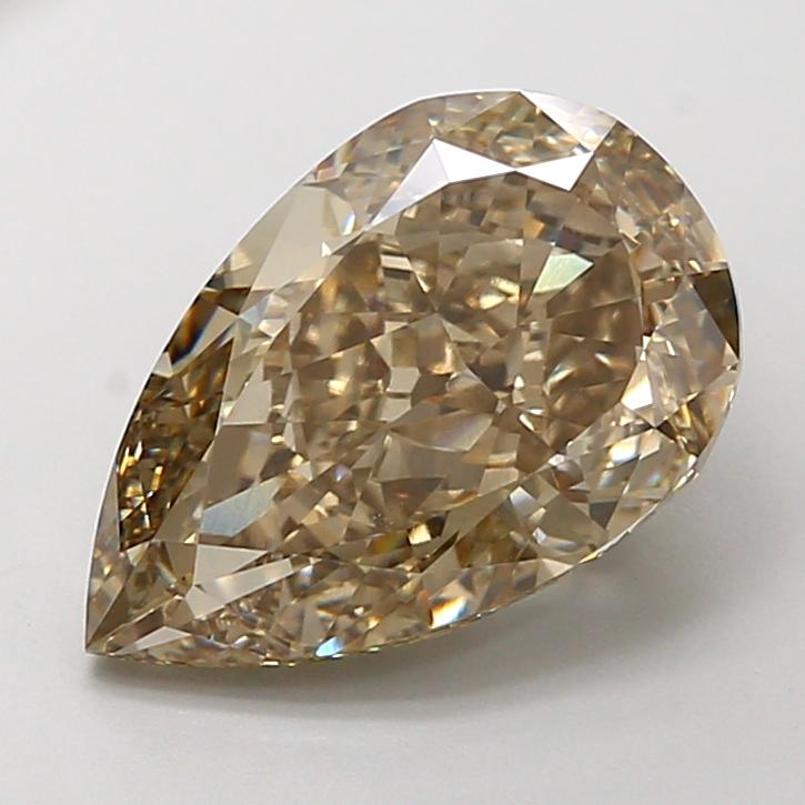 4.93 Ct. Fancy Vivid Pink Pear Lab Grown Diamond