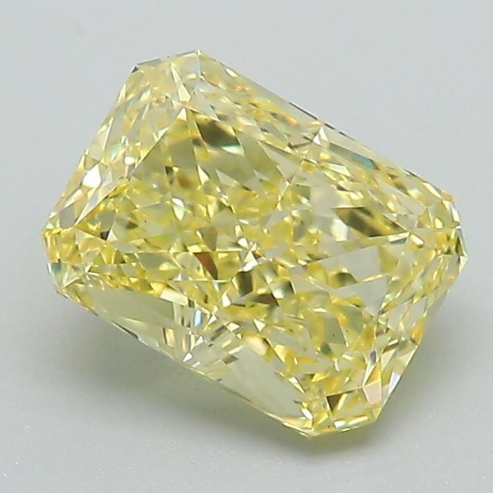 1.69 Ct. Fancy Intense Yellow Radiant Lab Grown Diamond