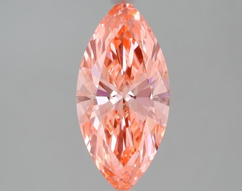 1.59 Ct. Fancy Vivid Pink Marquise Lab Grown Diamond