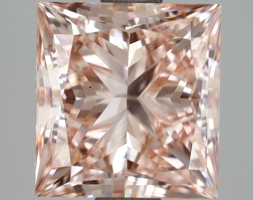 3.14 Ct. Fancy Intense Pink Princess Lab Grown Diamond