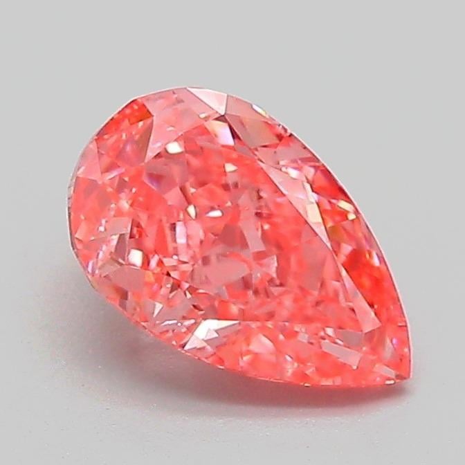 1.04 Ct. Fancy Vivid Pink Pear Lab Grown Diamond