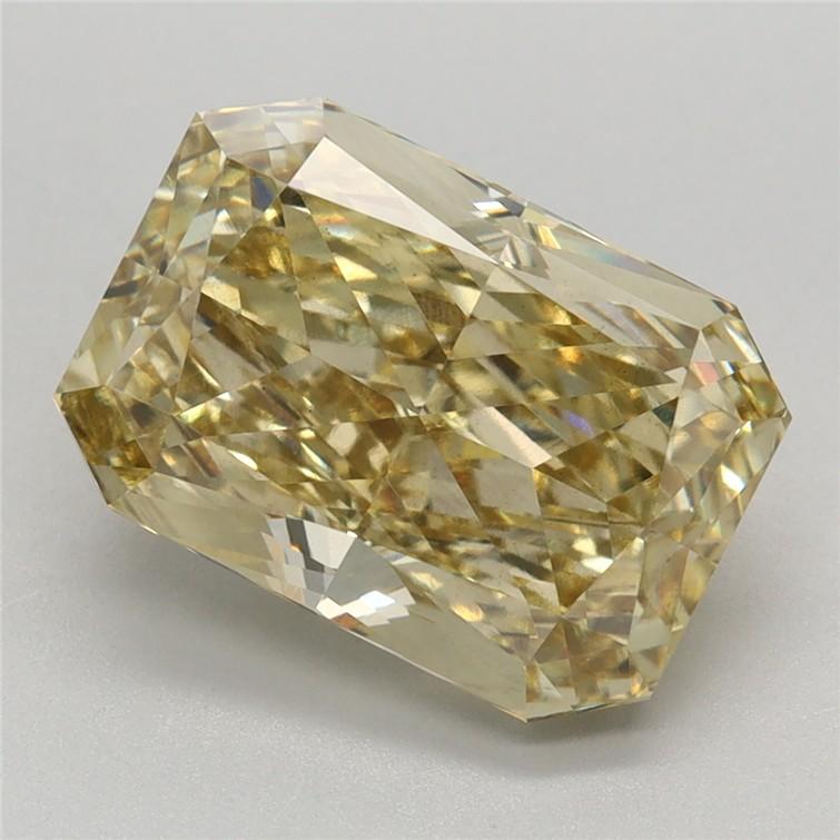3.73 Ct. Fancy Intense Yellow Radiant Lab Grown Diamond
