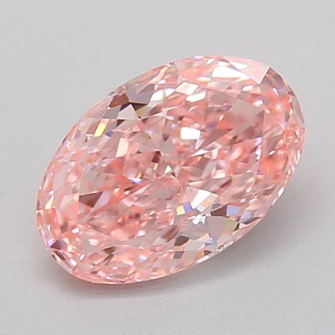 1.16 Ct. Fancy Vivid  Pink Oval Lab Grown Diamond