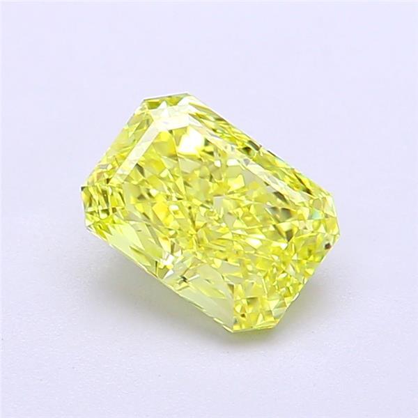 1.18 Ct. Fancy Intense Yellow Radiant Lab Grown Diamond