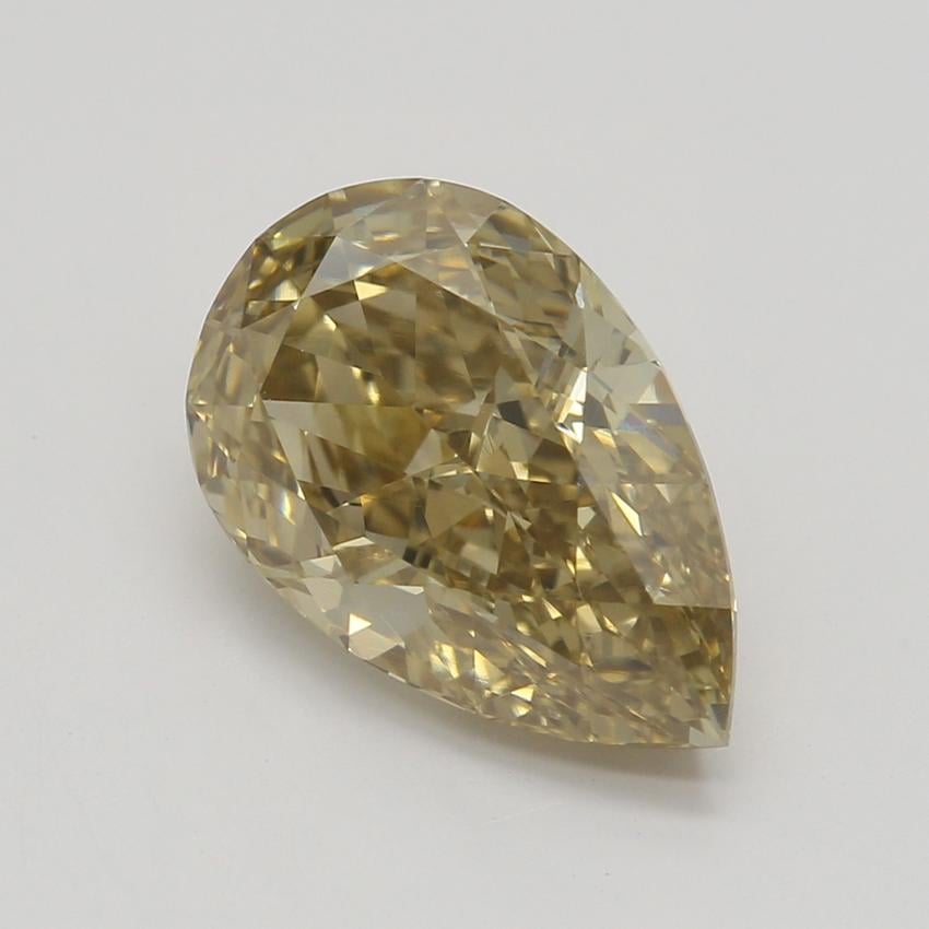 2.05 Ct. Fancy Yellowish Brown Pear Diamond