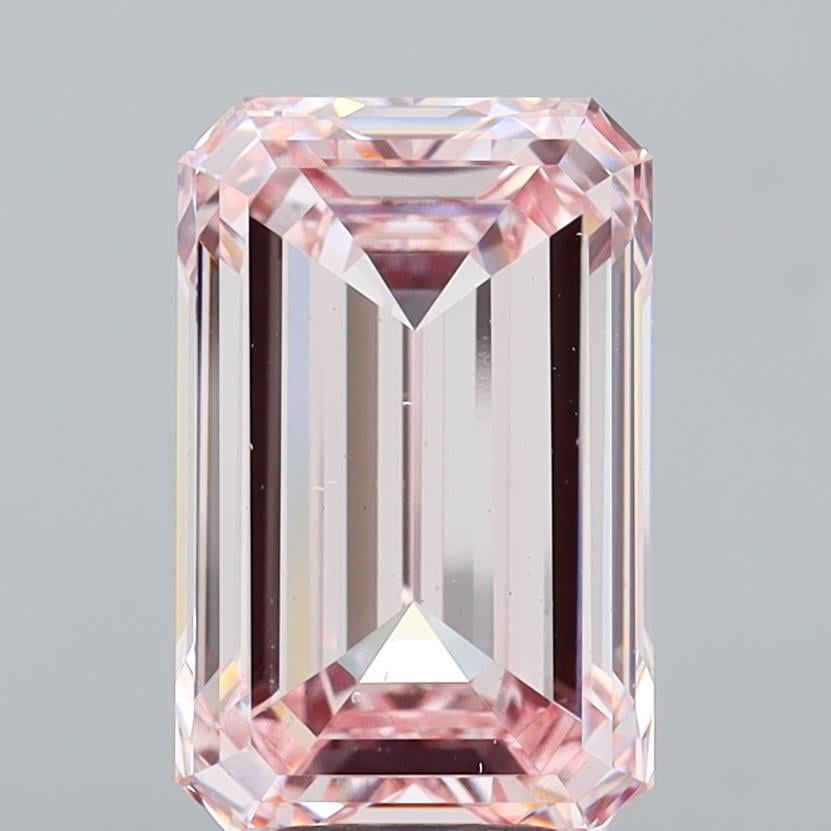 6.00 Ct. Fancy Intense Pink Emerald Lab Grown Diamond